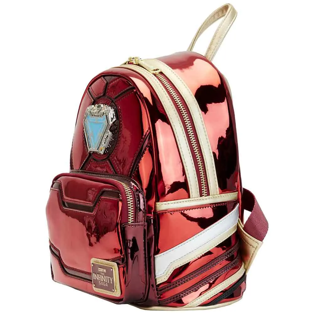 Loungefly x Marvel Iron Man 15th Anniversary Cosplay Mini Backpack