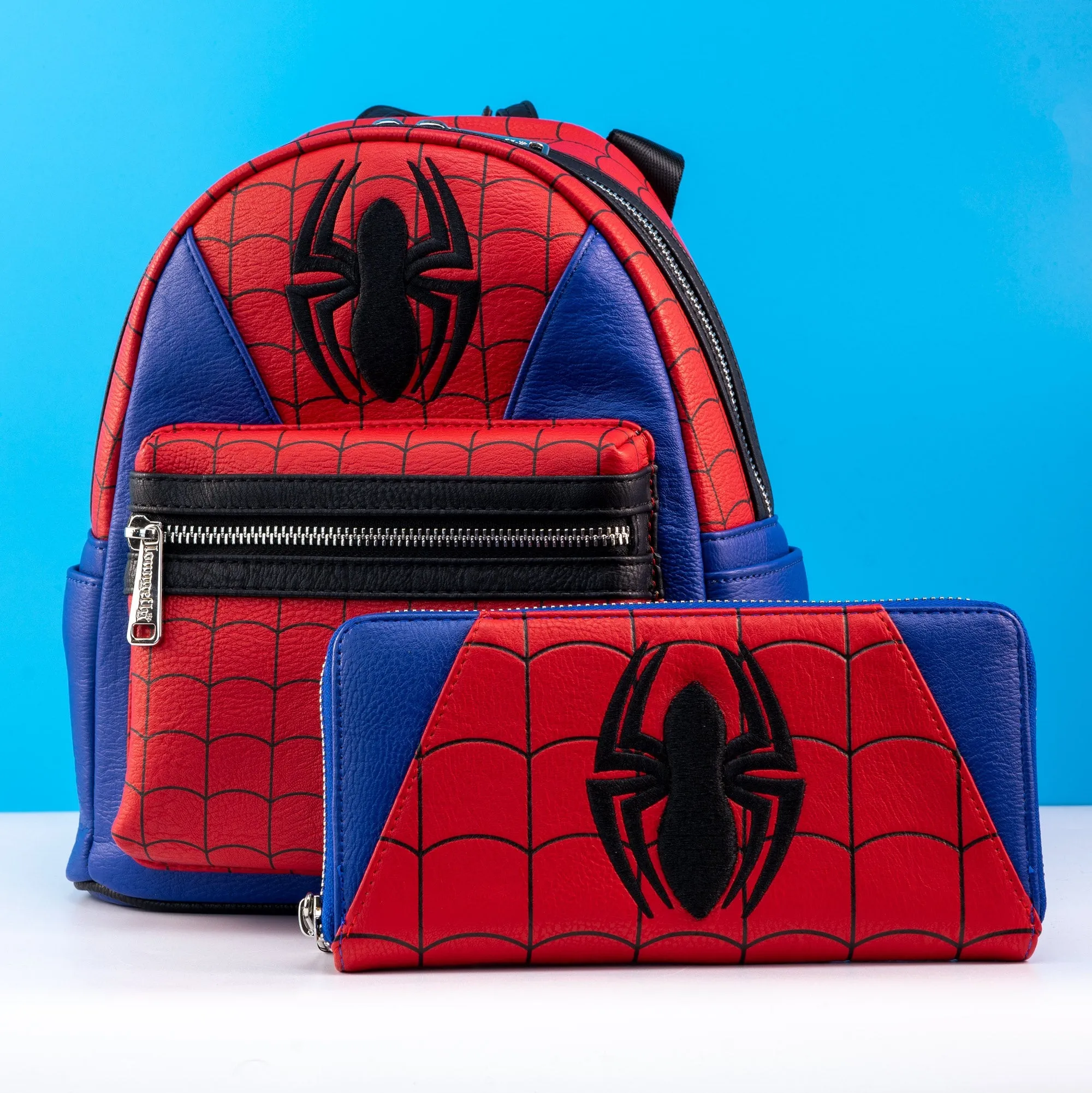 Loungefly x Marvel Spider-Man Suit Cosplay Mini Backpack
