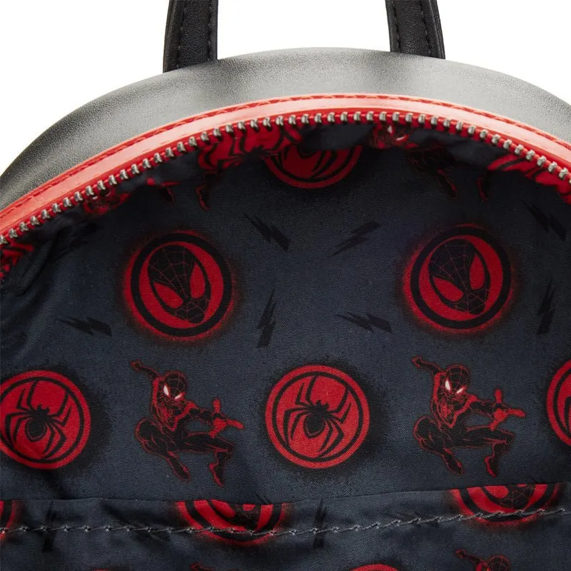 Loungefly x Marvel Spiderman Miles Morales Cosplay Mini Backpack