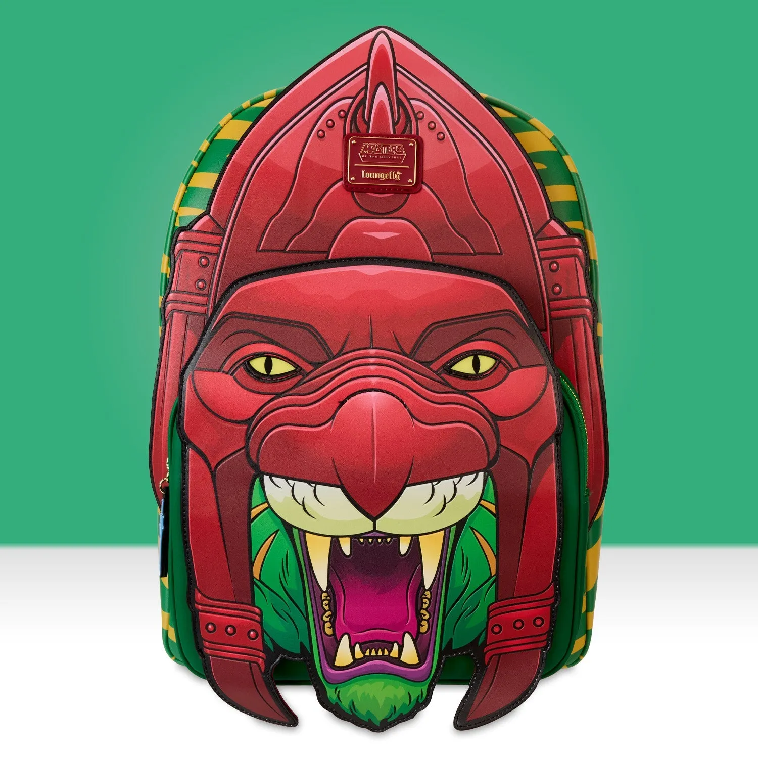Loungefly x Masters of the Universe Battle Cat Full-Size Cosplay Backpack