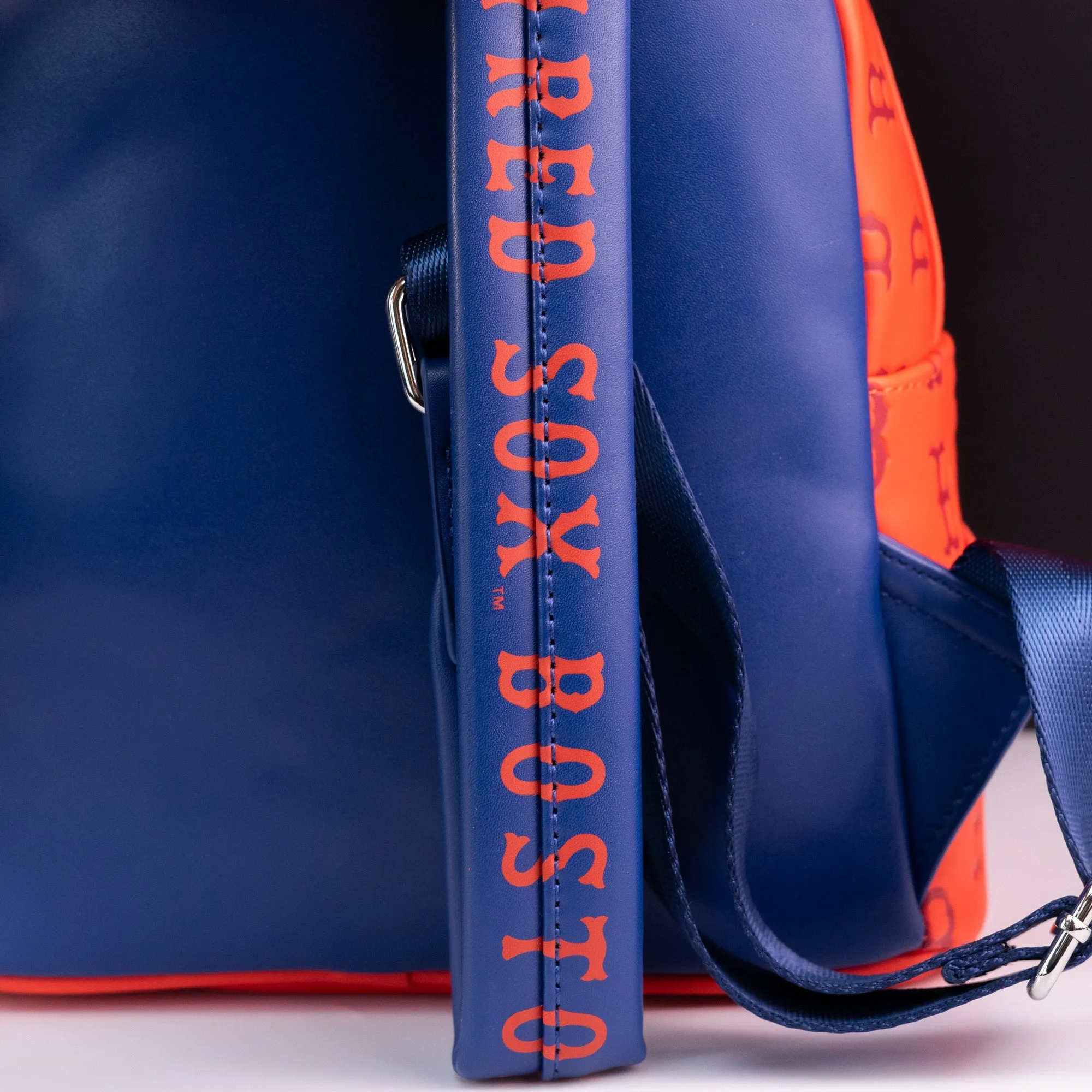 Loungefly x MLB Boston Red Sox Logo Mini Backpack