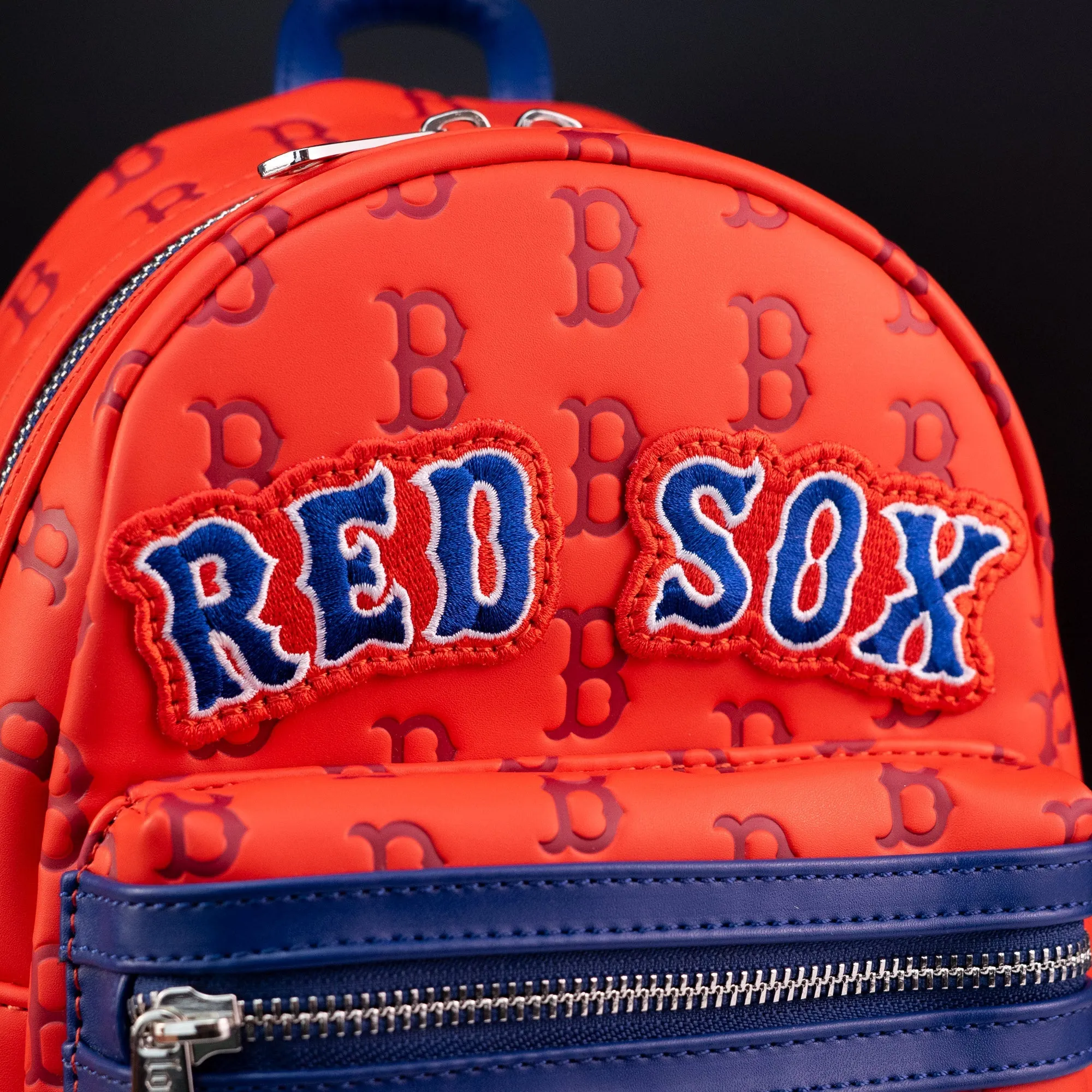 Loungefly x MLB Boston Red Sox Logo Mini Backpack