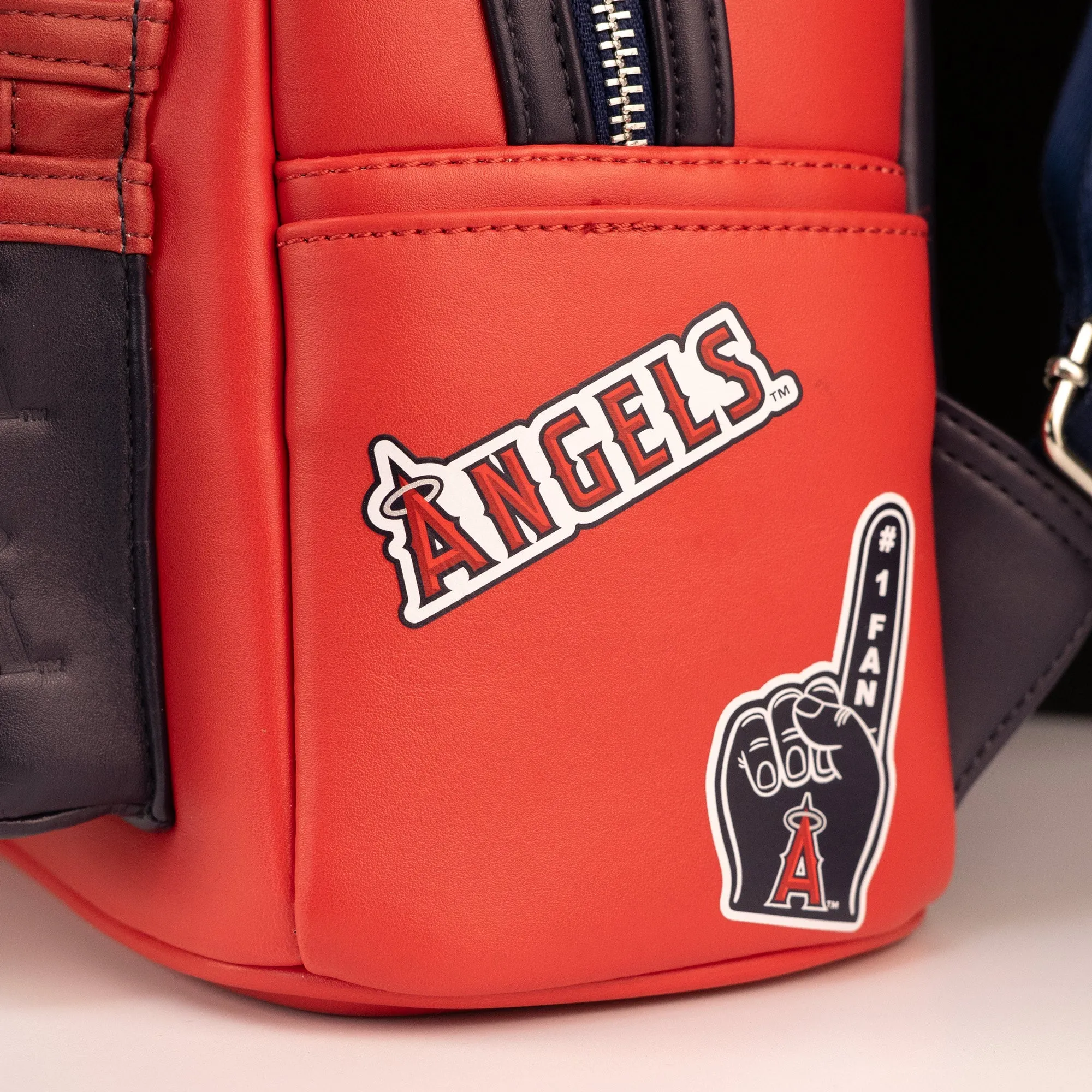 Loungefly x MLB LA Angels Patches Mini Backpack