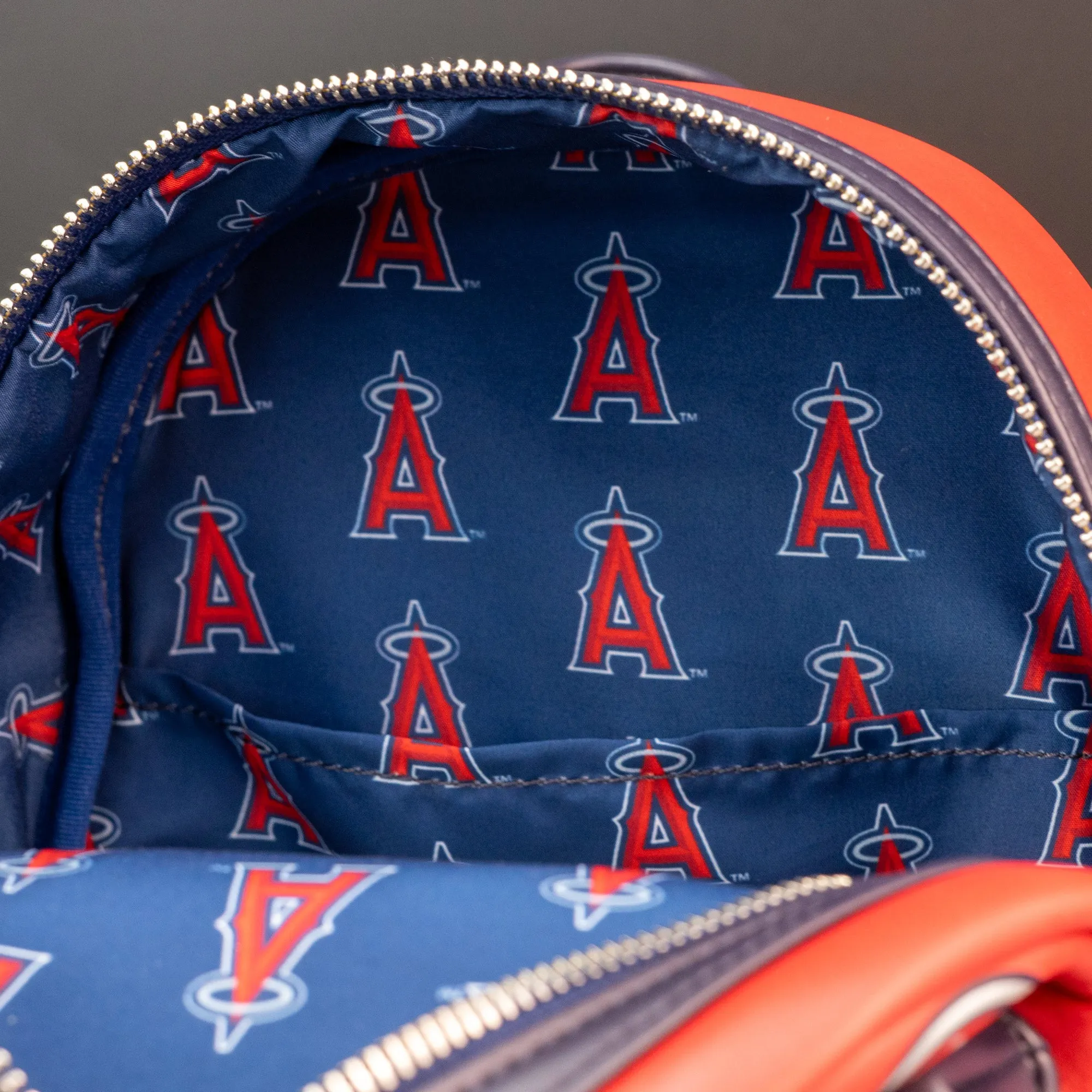 Loungefly x MLB LA Angels Patches Mini Backpack