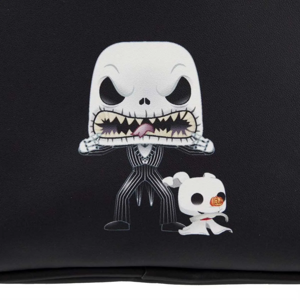 Loungefly x NBC Jack Skellington and Zero GITD House Mini Backpack