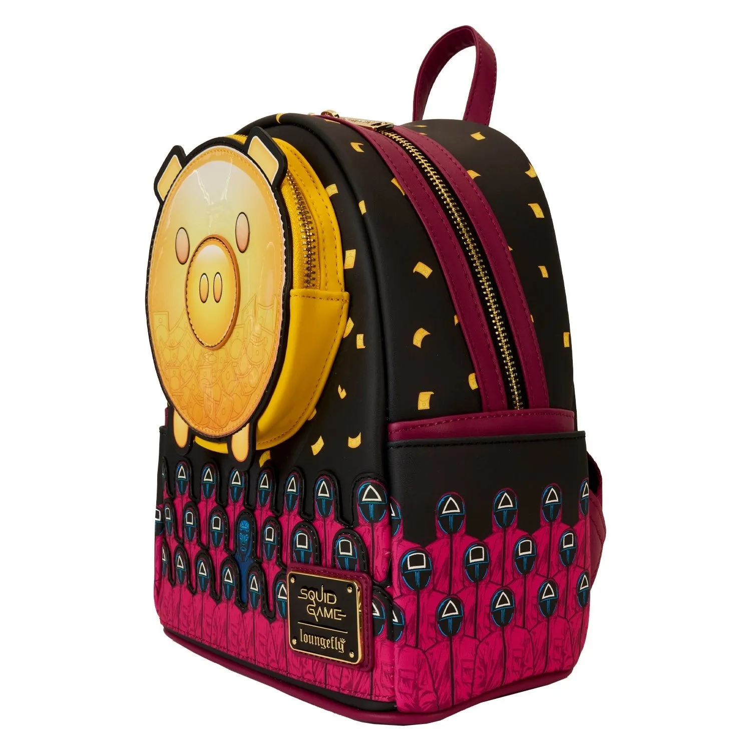 Loungefly x Netflix Squid Game Piggy Bank Mini Backpack