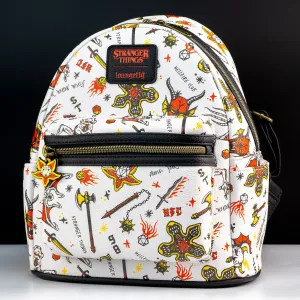 Loungefly x Netflix Stranger Things Hellfire Club Icons Mini Backpack
