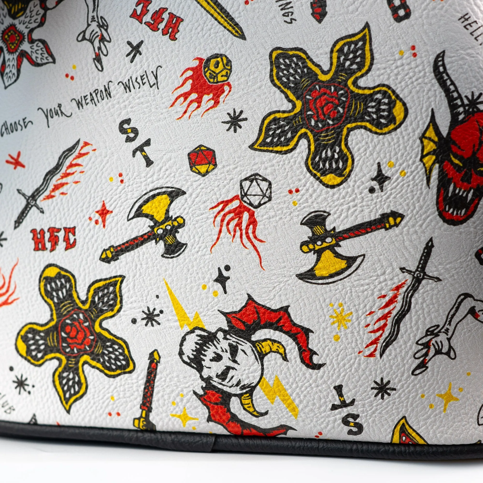 Loungefly x Netflix Stranger Things Hellfire Club Icons Mini Backpack