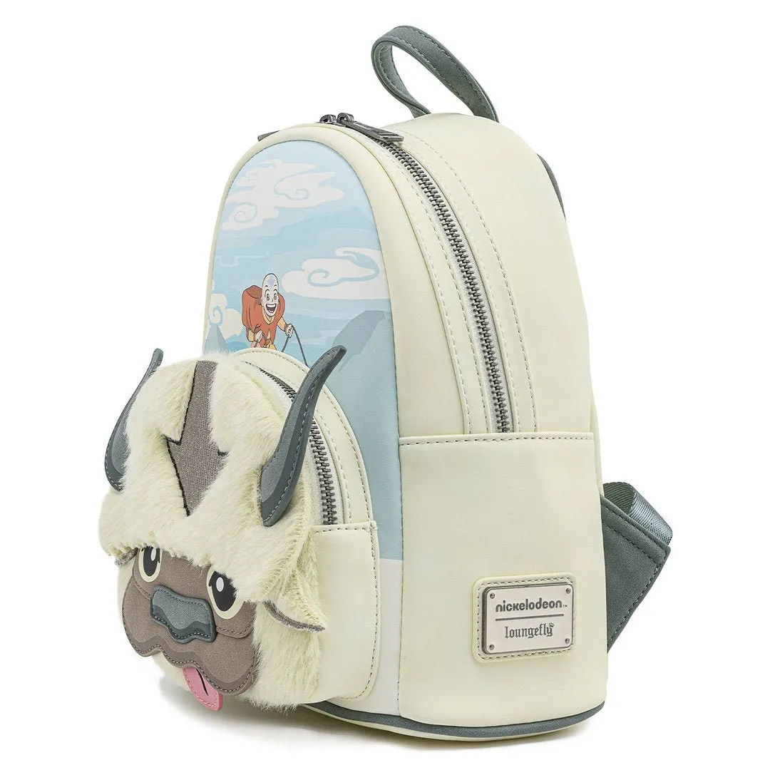 Loungefly x Nickelodeon Avatar Aang Appa Plush Mini Backpack