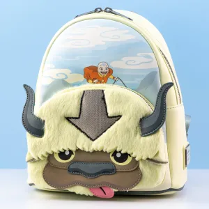 Loungefly x Nickelodeon Avatar Aang Appa Plush Mini Backpack