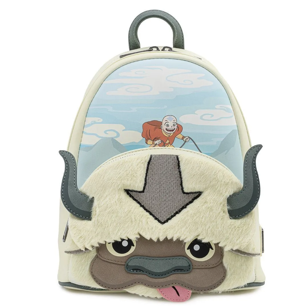 Loungefly x Nickelodeon Avatar Aang Appa Plush Mini Backpack