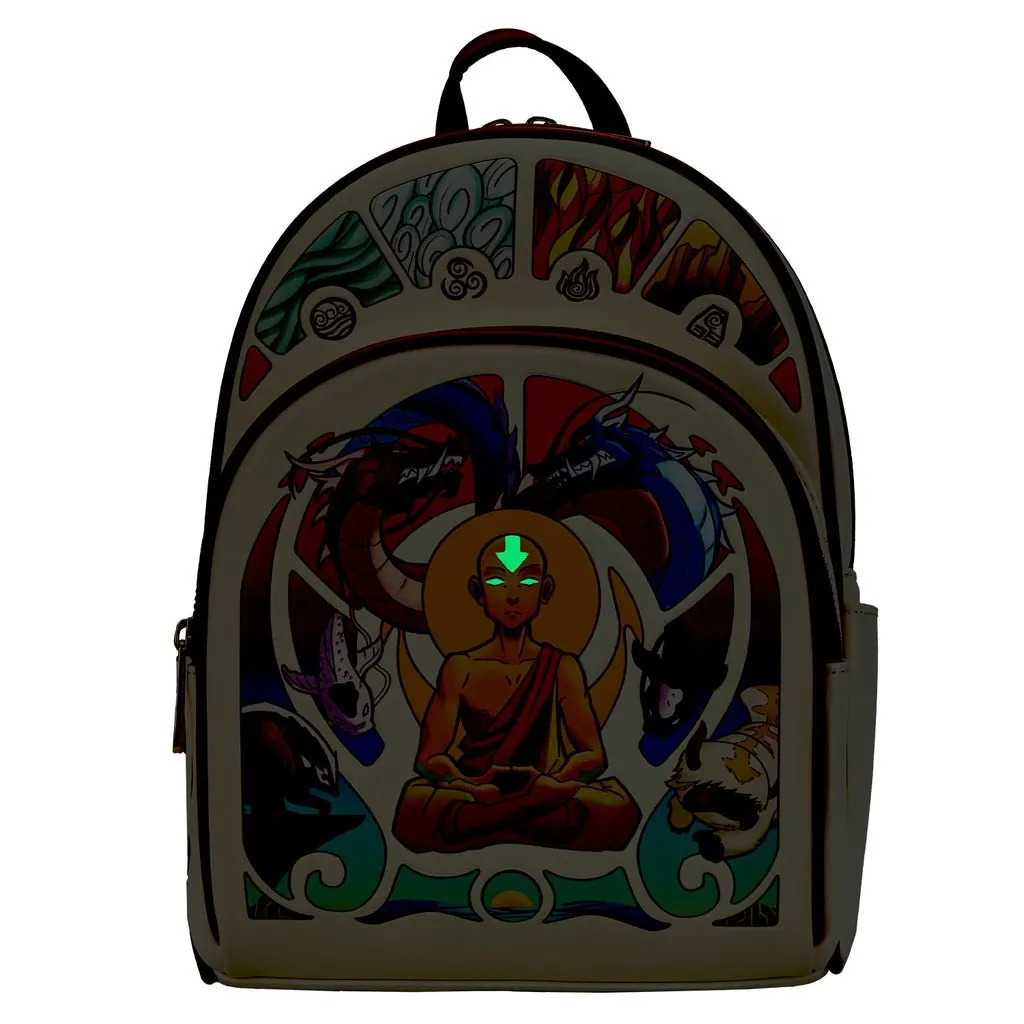 Loungefly x Nickelodeon Avatar Aang Glow in the Dark Mini Backpack