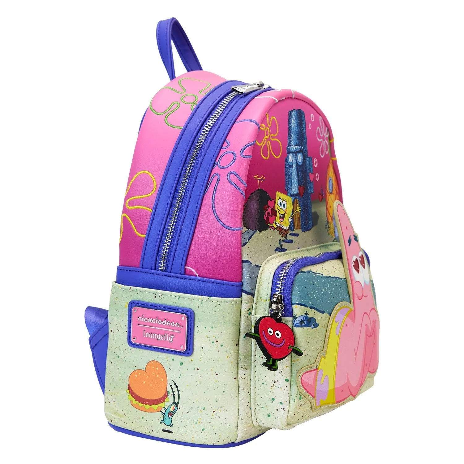 Loungefly x Nickelodeon Spongebob & Patrick Mini Backpack