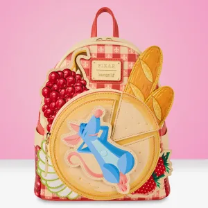Loungefly x Pixar Ratatouille Remy Cheese Wheel Mini Backpack