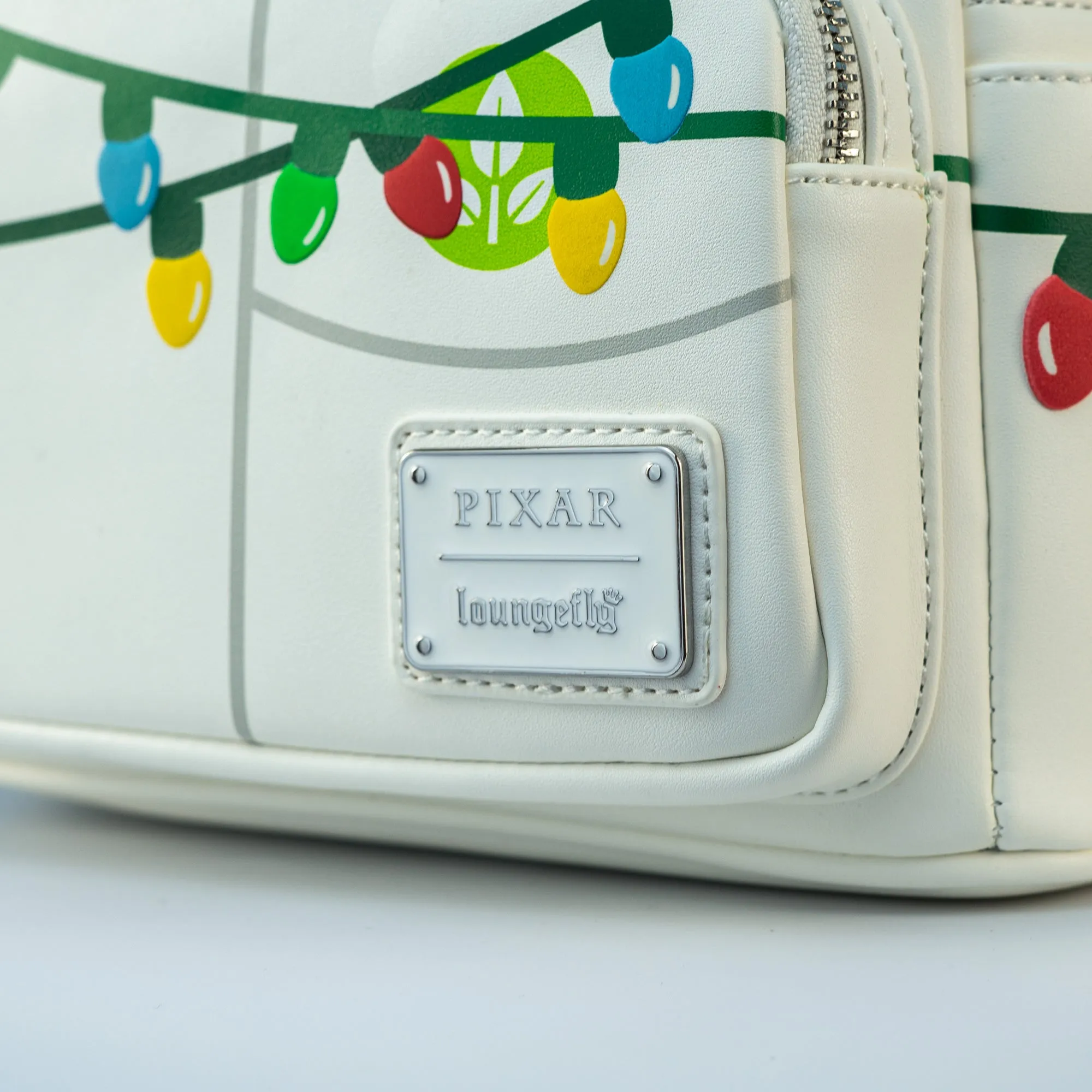 Loungefly x Pixar WALLE Eve Wearing Lights Cosplay Mini Backpack