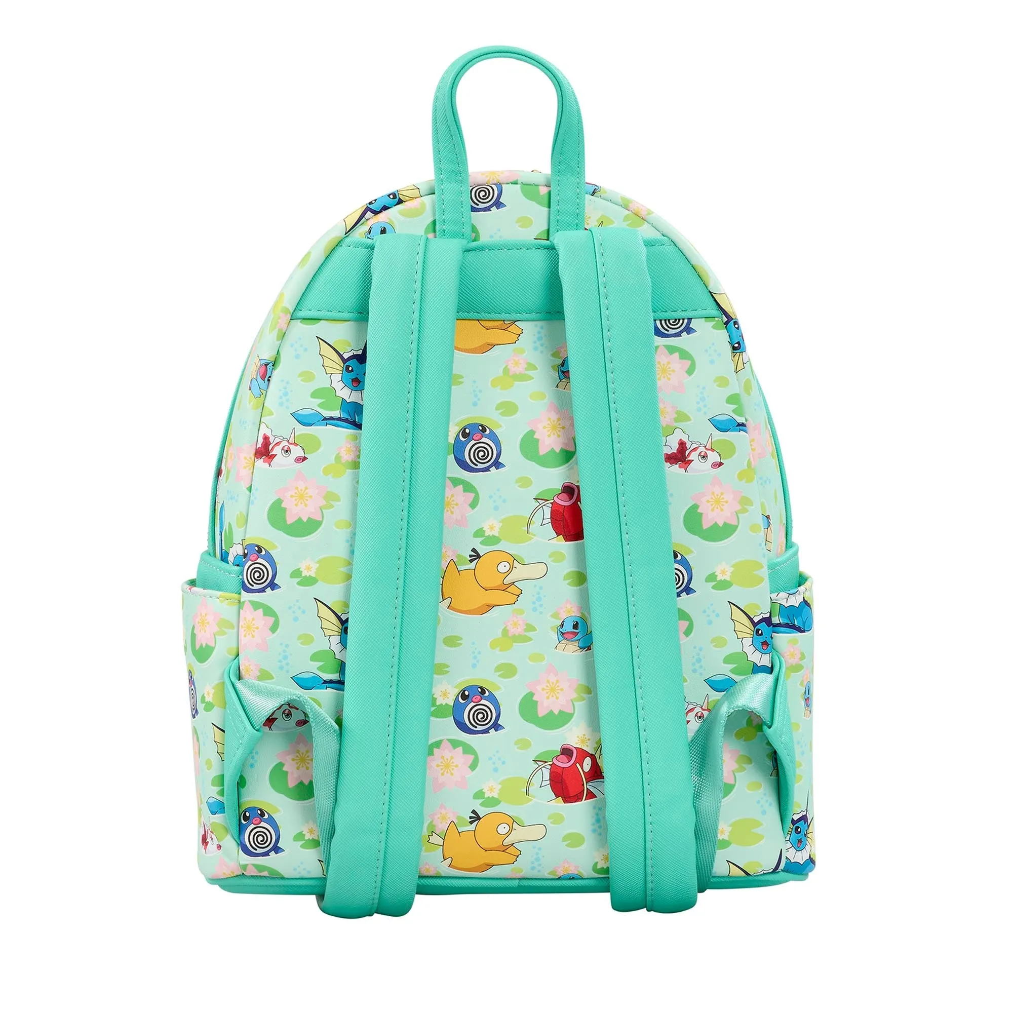 Loungefly x Pokemon Water Type Lily Pad AOP Mini Backpack