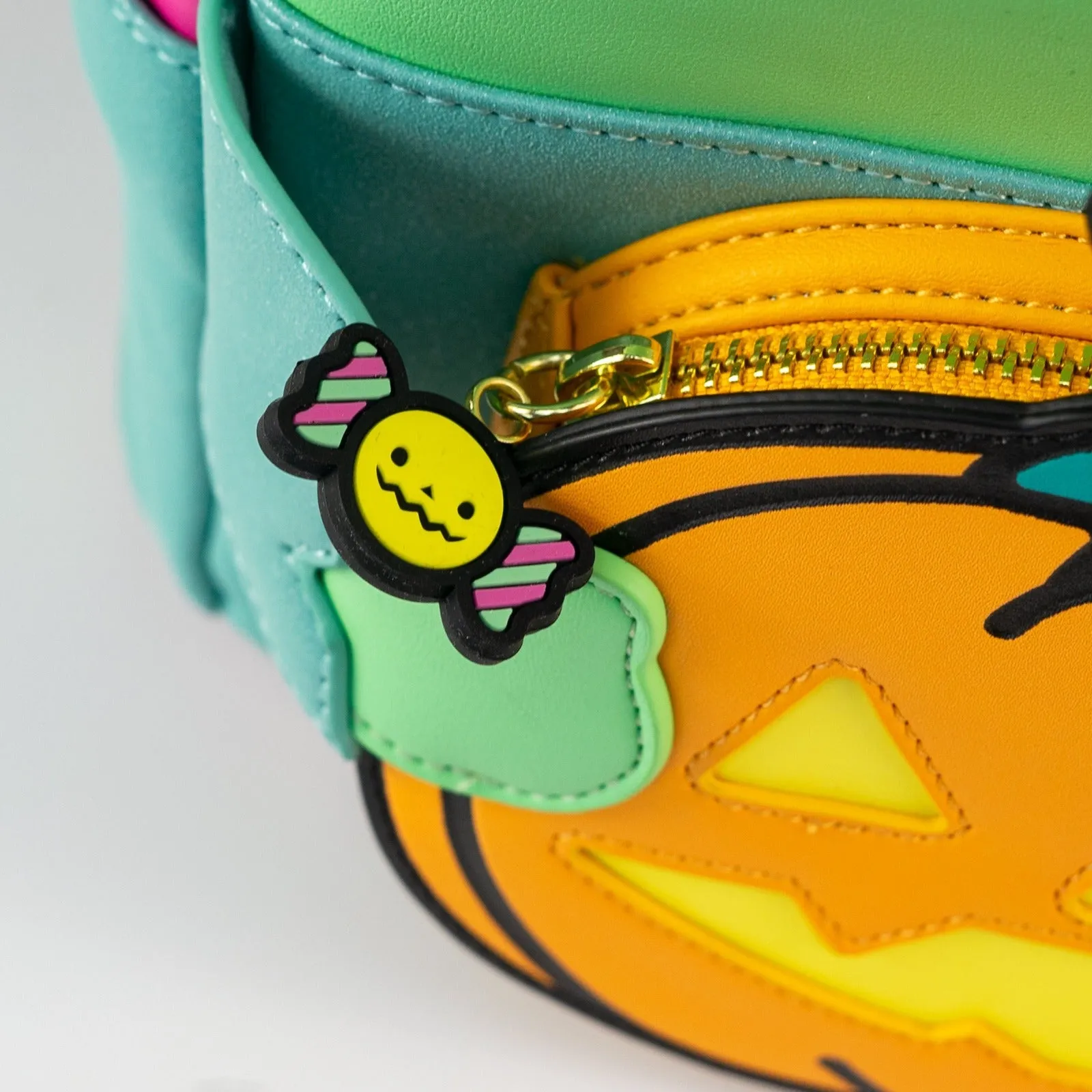 Loungefly x Sanrio Hello Kitty Zombie Pumpkin Cosplay Mini Backpack