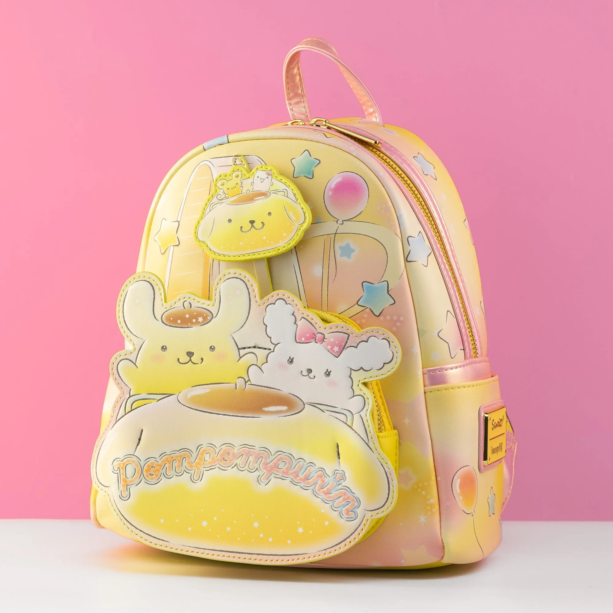 Loungefly x Sanrio Pompompurin Carnival Mini Backpack