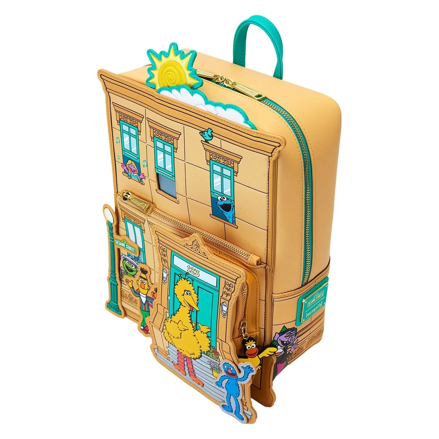 Loungefly x Sesame Street Corner Mini Backpack