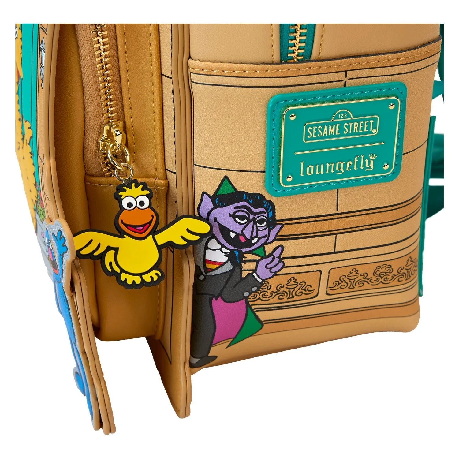 Loungefly x Sesame Street Corner Mini Backpack