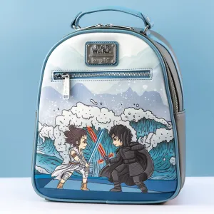 Loungefly x Star Wars Kylo Ren and Rey Mixed Emotions Mini Backpack