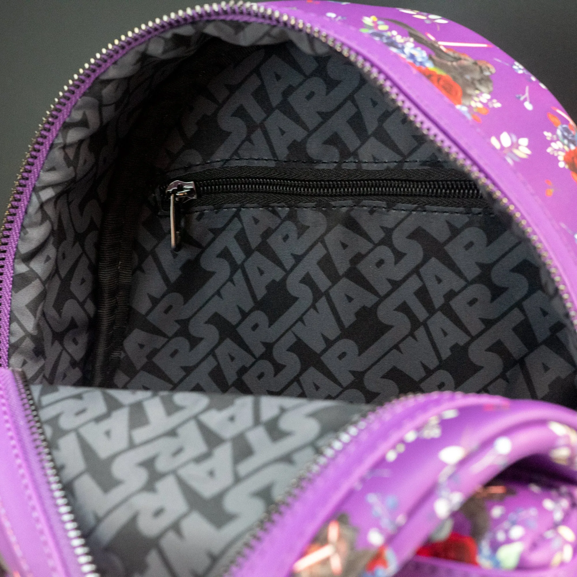 Loungefly x Star Wars Kylo Ren Floral Mini Backpack
