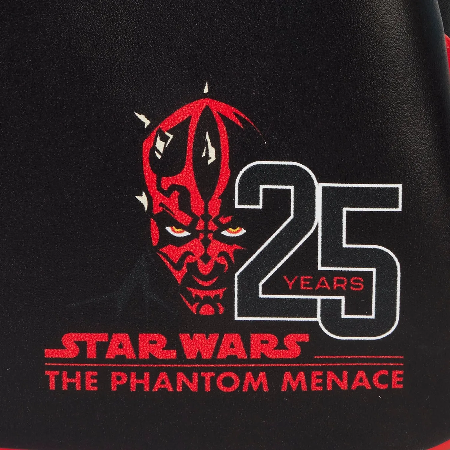 Loungefly x Star Wars Phantom Menace 25th Anniversary Darth Maul Cosplay Mini Backpack