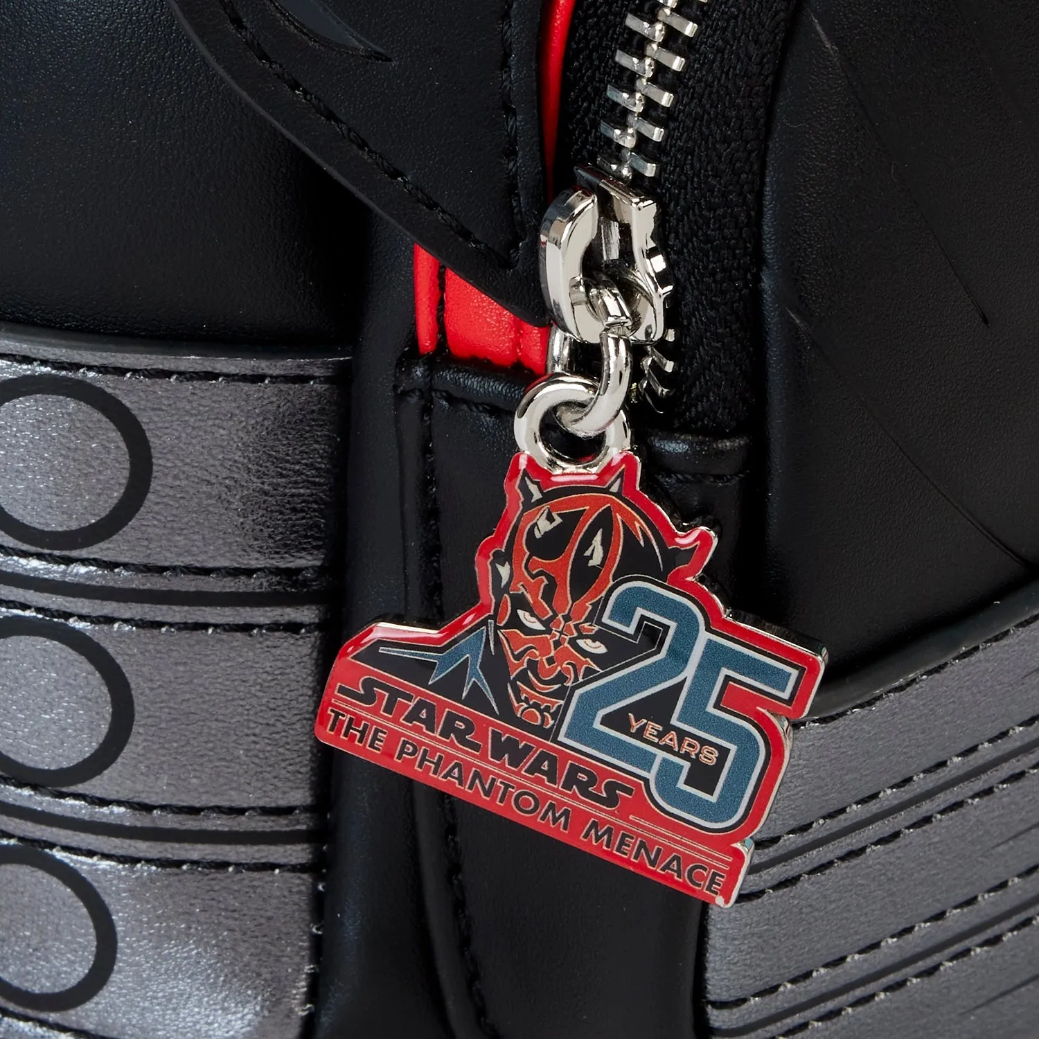 Loungefly x Star Wars Phantom Menace 25th Anniversary Darth Maul Cosplay Mini Backpack