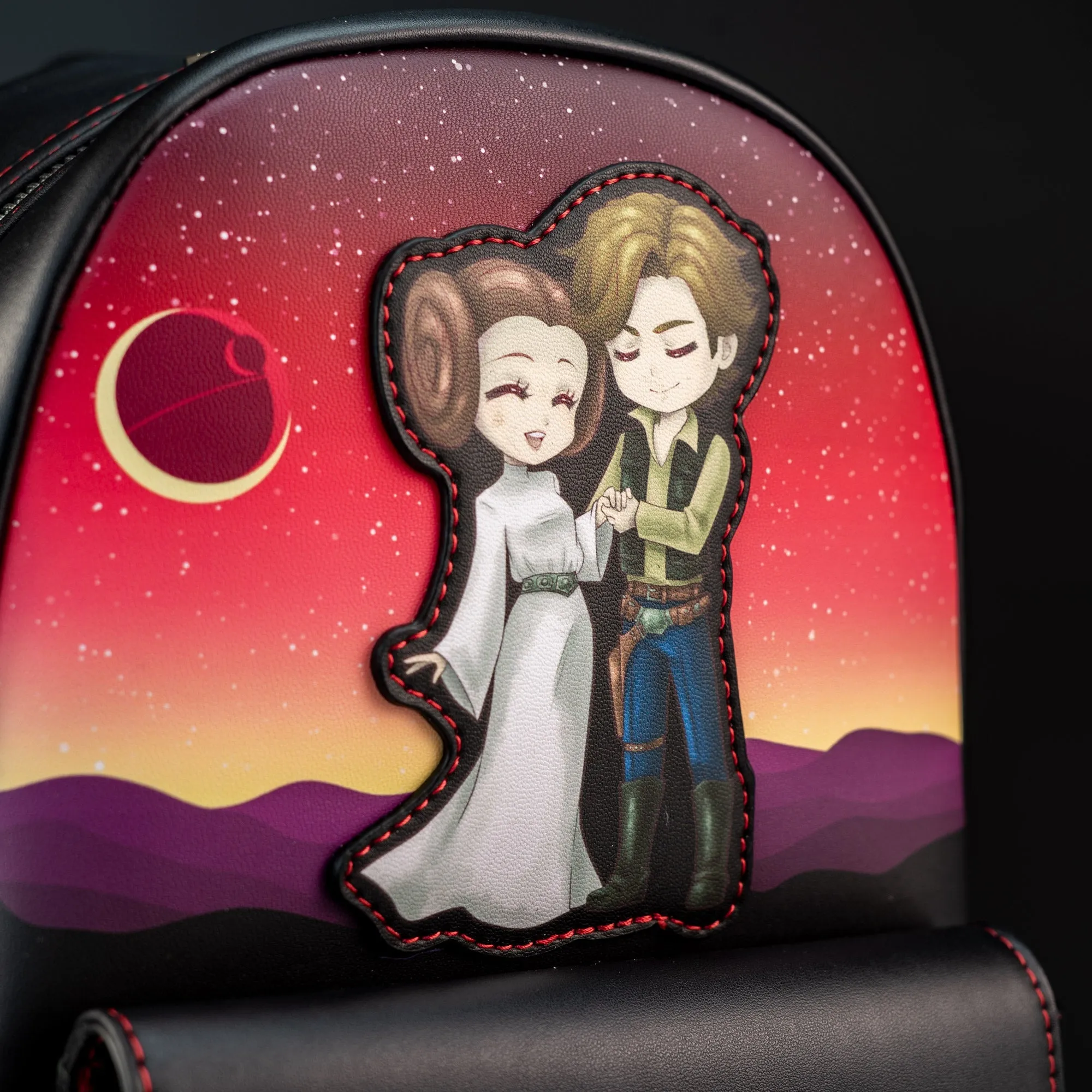 Loungefly x Star Wars Princess Leia and Han Solo Mini Backpack