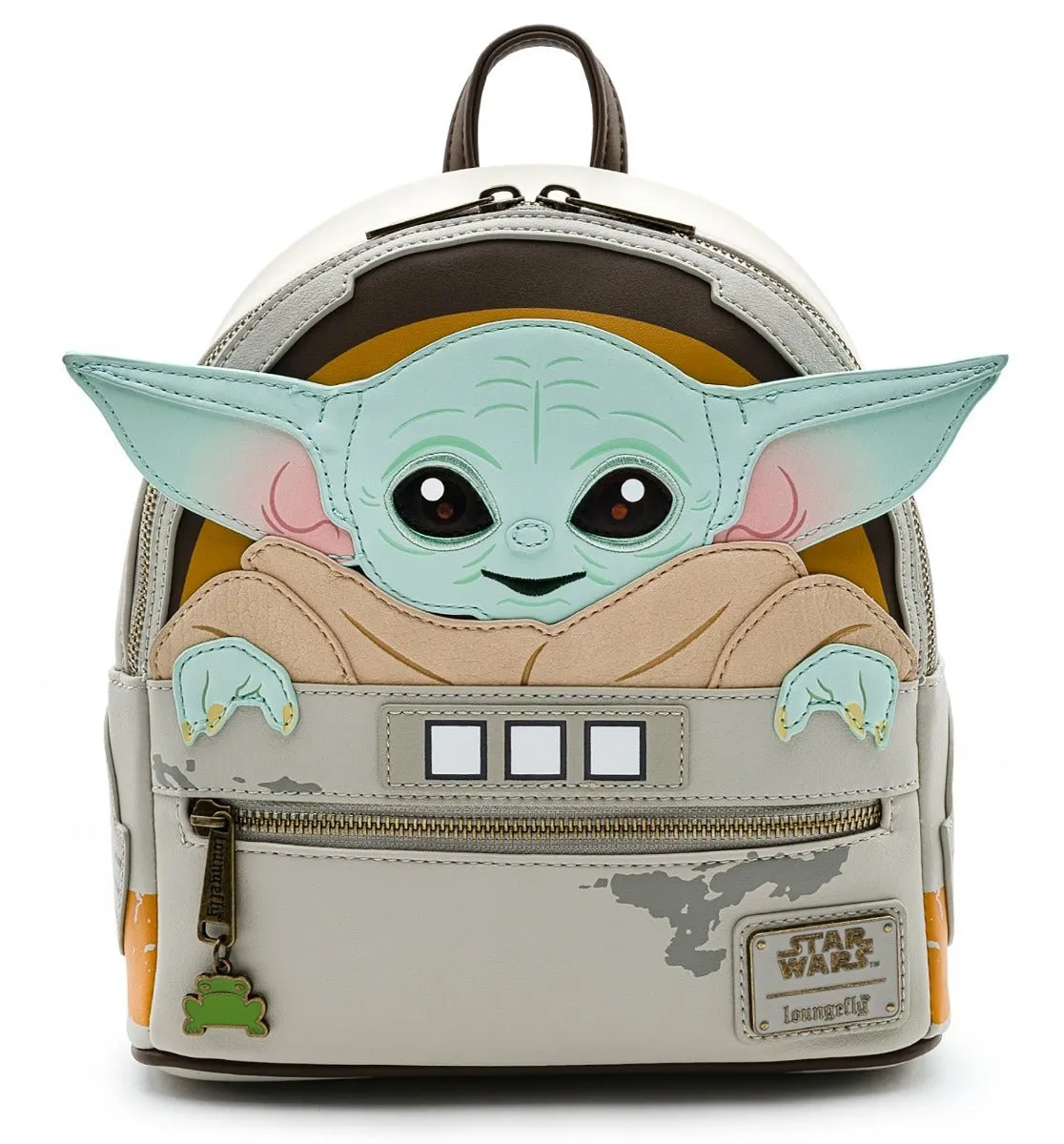 Loungefly x Star Wars The Mandalorian Baby Yoda The Child Mini Backpack