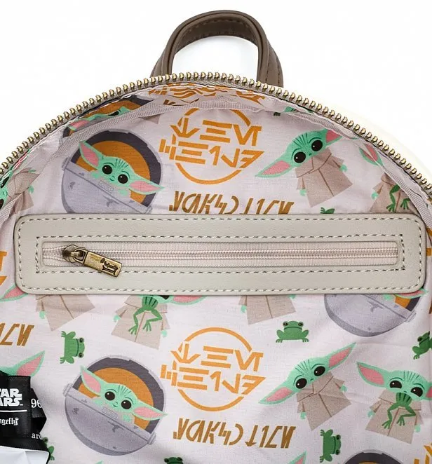 Loungefly x Star Wars The Mandalorian Baby Yoda The Child Mini Backpack
