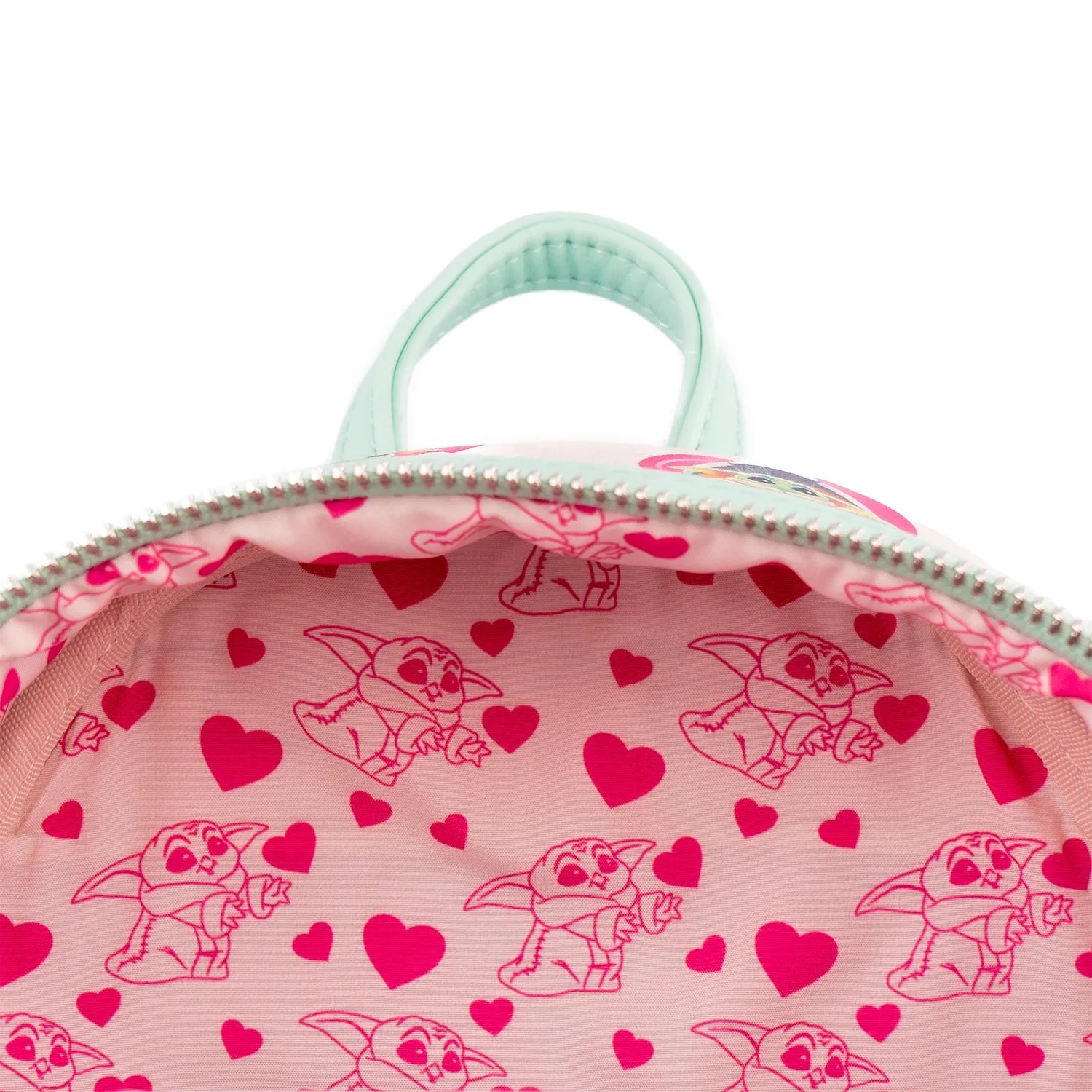 Loungefly x Star Wars The Mandalorian Grogu Valentines Mini Backpack