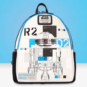 Loungefly x Star Wars: The Power of the Force Astromech Droid Mini Backpack