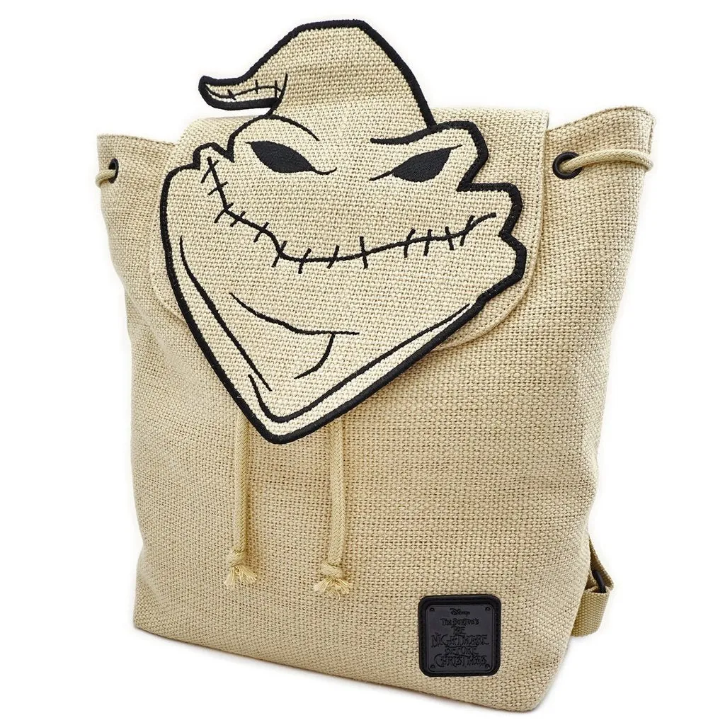 Loungefly X The Nightmare Before Christmas Oogie Boogie Burlap Backpack