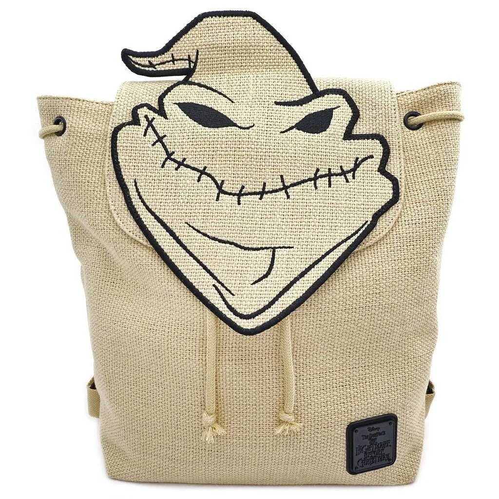 Loungefly X The Nightmare Before Christmas Oogie Boogie Burlap Backpack