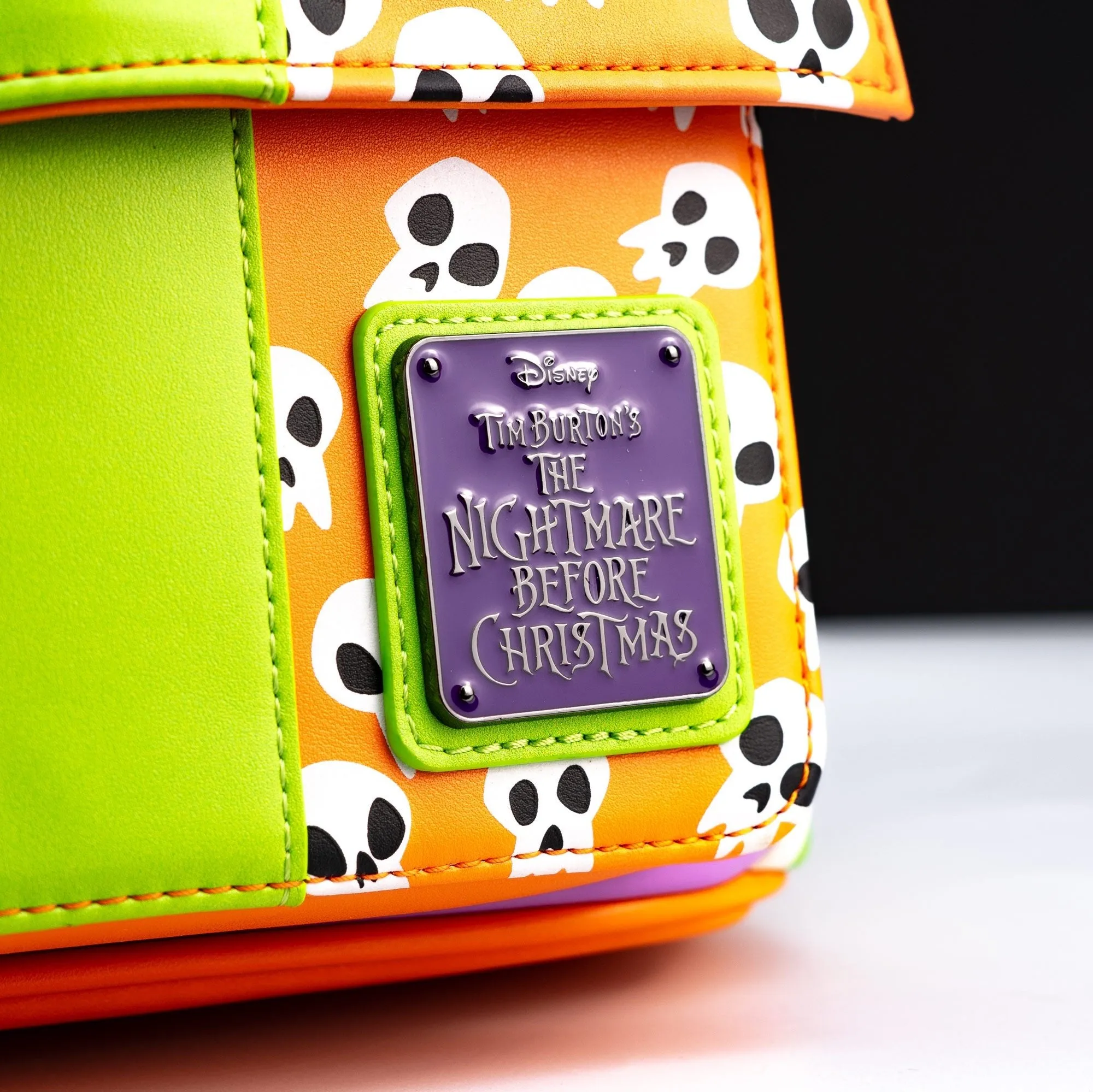 Loungefly x The Nightmare Before Christmas Scary Teddy Present Mini Backpack
