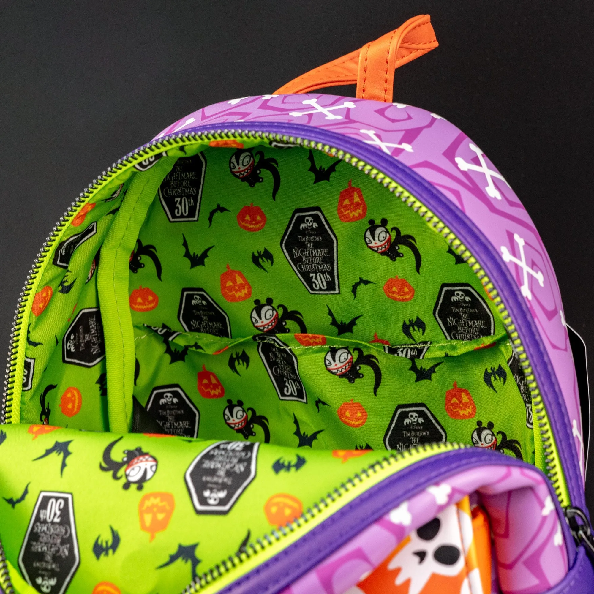 Loungefly x The Nightmare Before Christmas Scary Teddy Present Mini Backpack