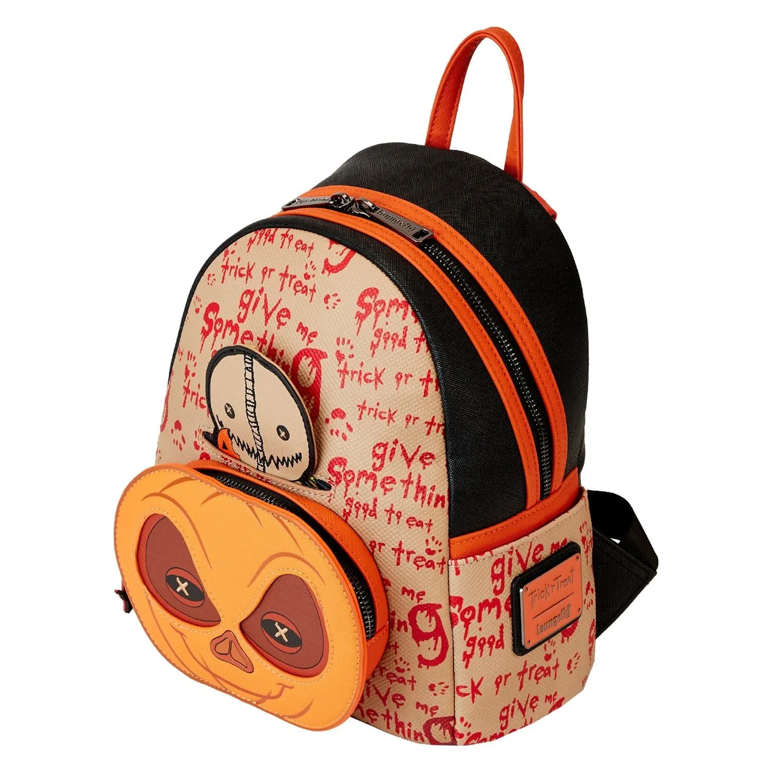 Loungefly x Trick ??r Treat Pumpkin Cosplay Mini Backpack