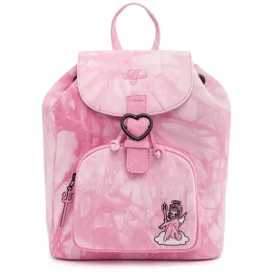 Loungefly x Valfr Lucy Pink Acid Wash Denim Mini Backpack