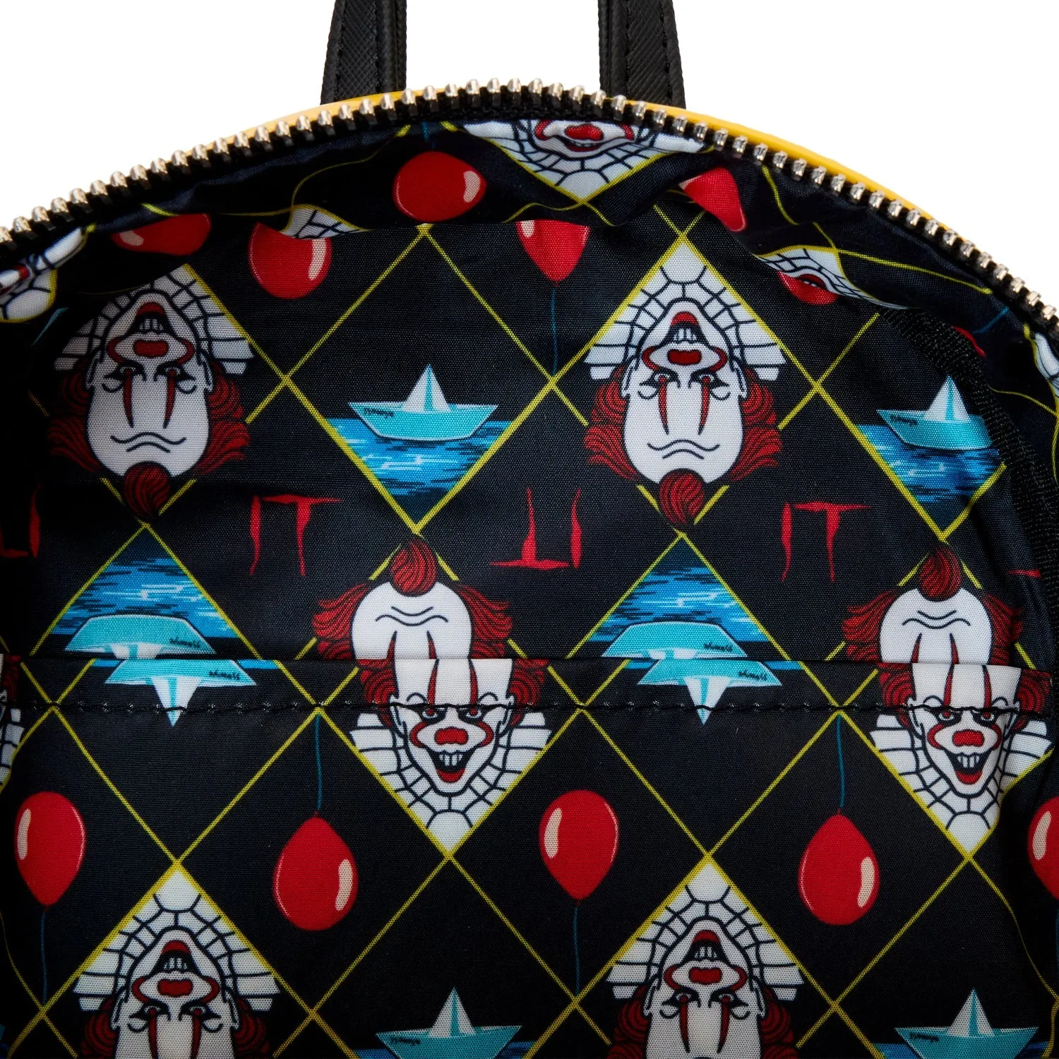 Loungefly x Warner Brothers IT Pennywise Raincoat Cosplay Mini Backpack