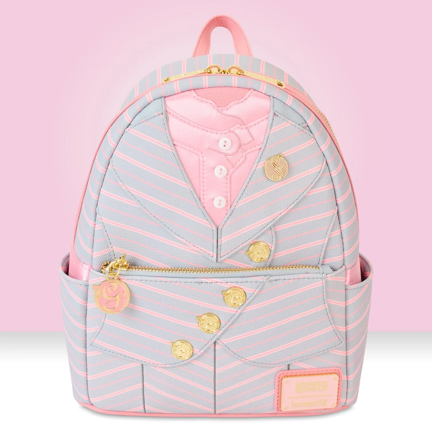 Loungefly x Wicked Glinda Cosplay Mini Backpack