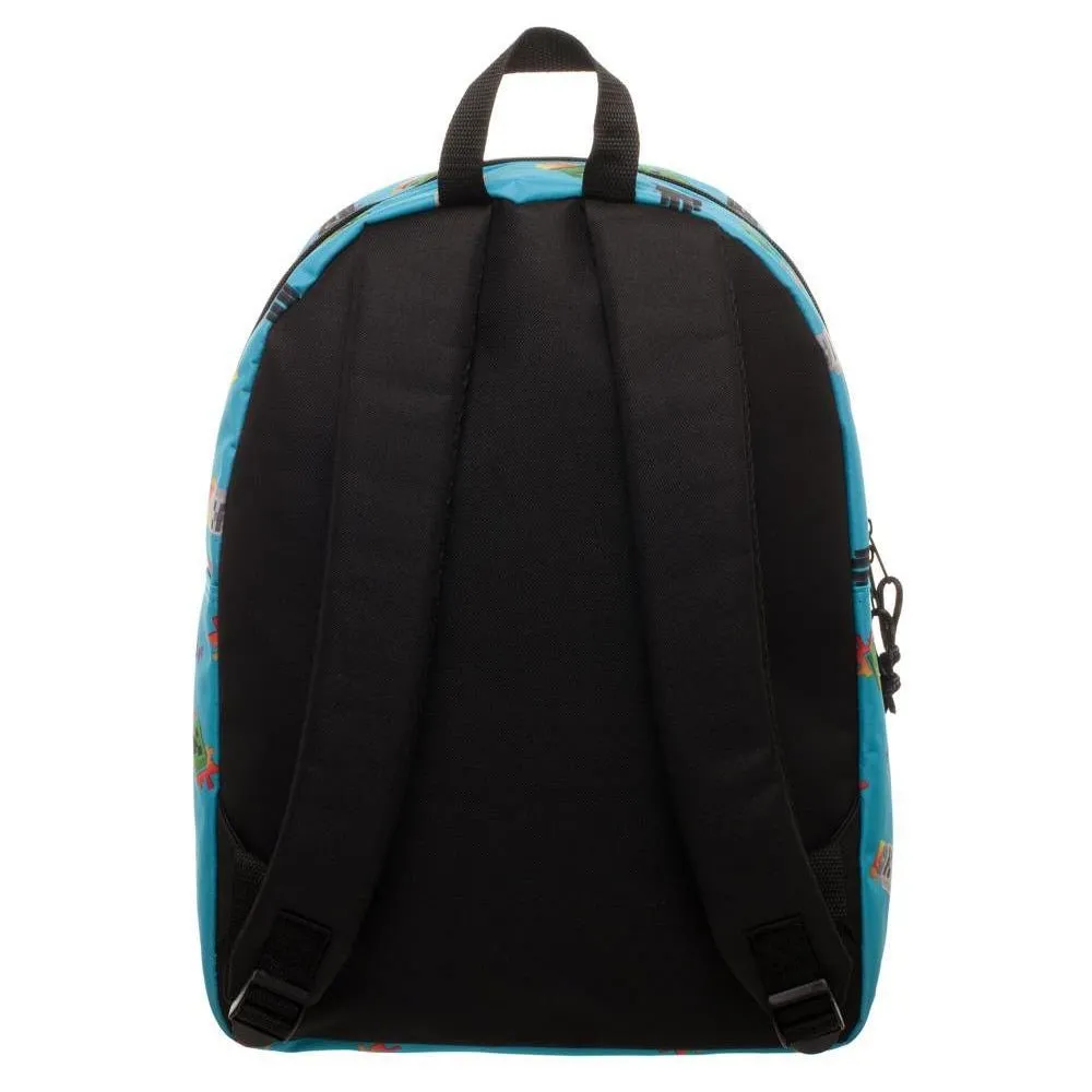 Minecraft Morning Mob Print Backpack