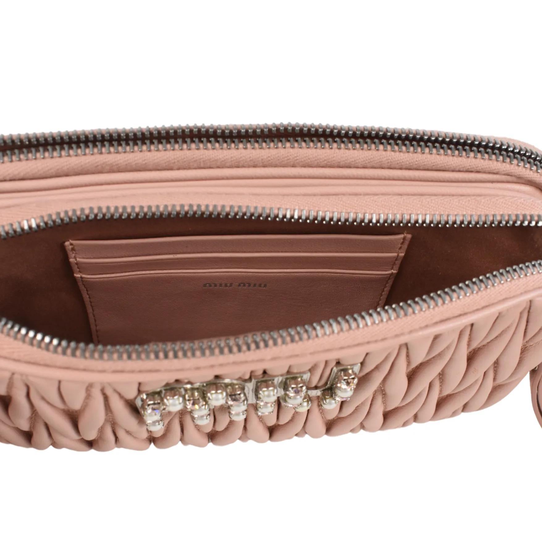 Miu Miu Matelasse Crossbody Bag