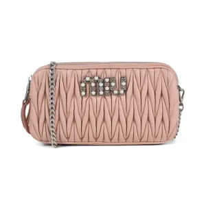 Miu Miu Matelasse Crossbody Bag
