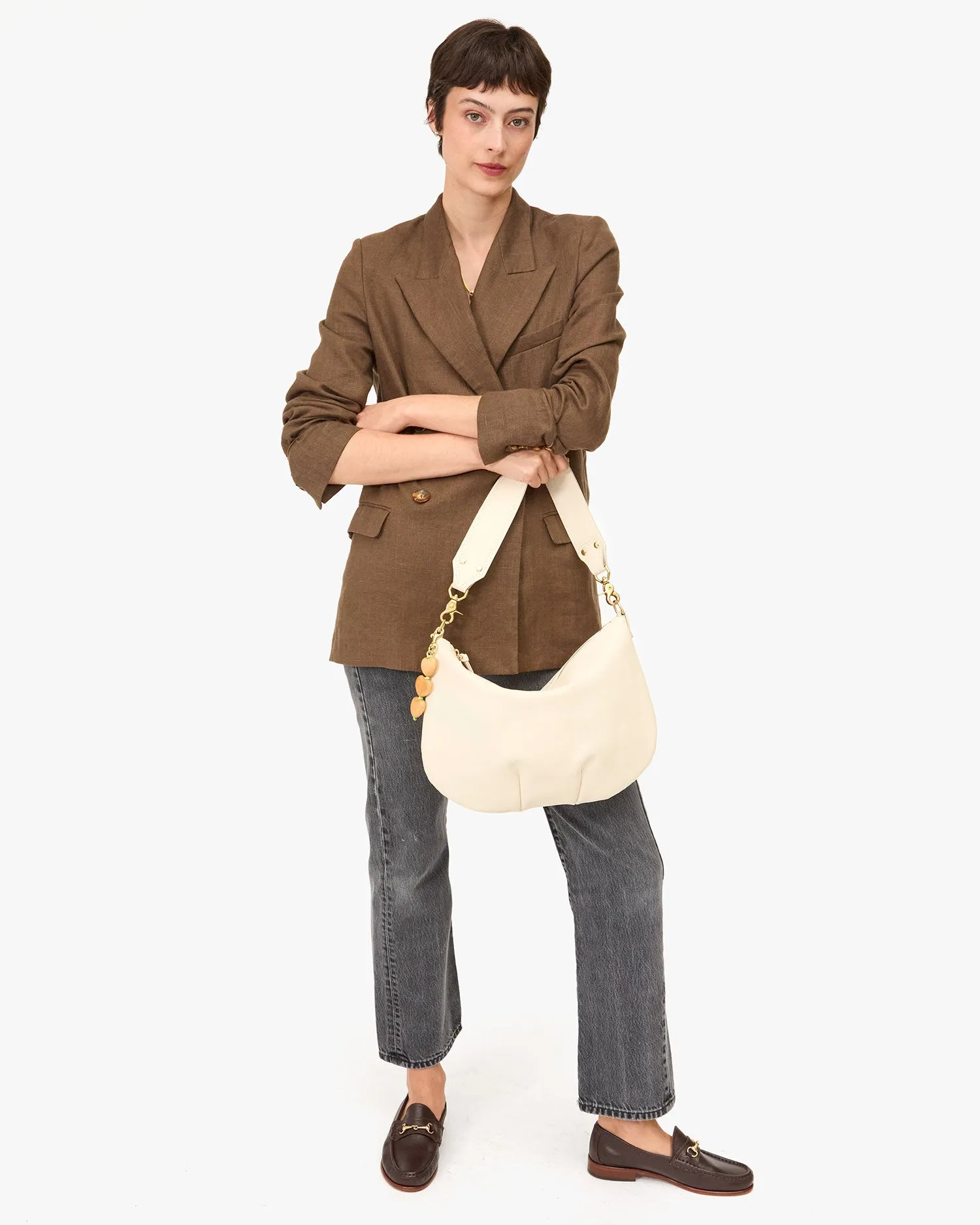Moyen Messenger Handbags - Crossbody - Moyen Messenger Cream