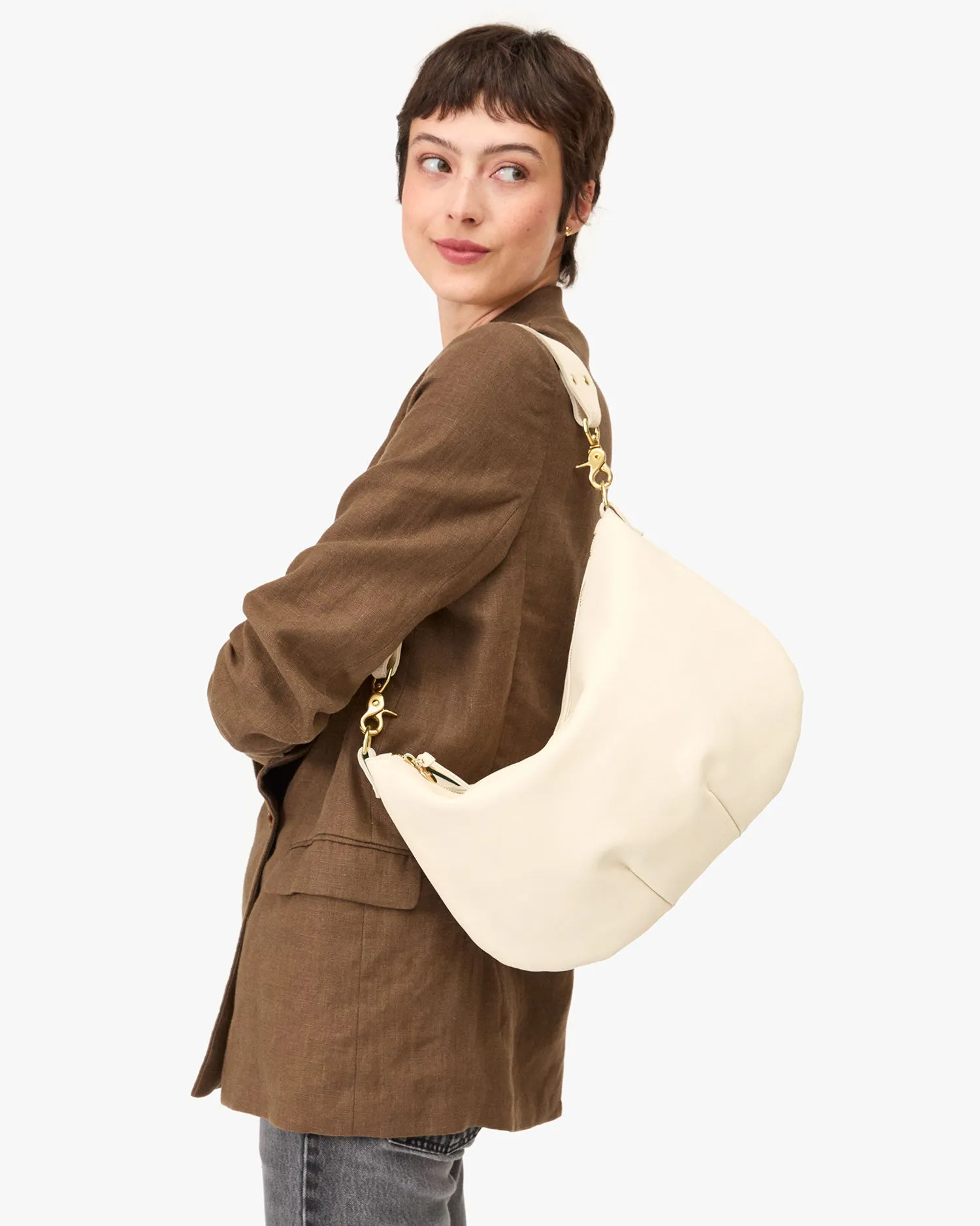 Moyen Messenger Handbags - Crossbody - Moyen Messenger Cream