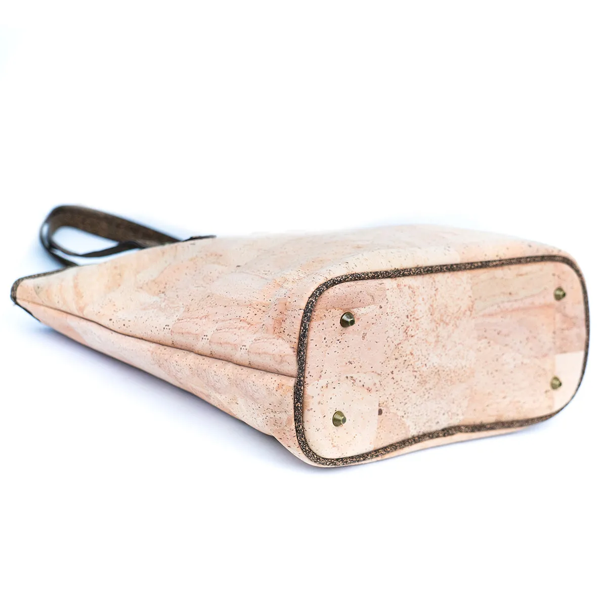 Natural Cork Women's Tote Bag - Spacious, Minimalist, and Sustainable BAG-2313