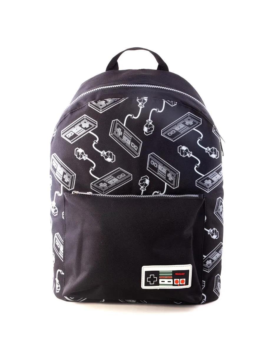 NES Controller All Over Print Backpack