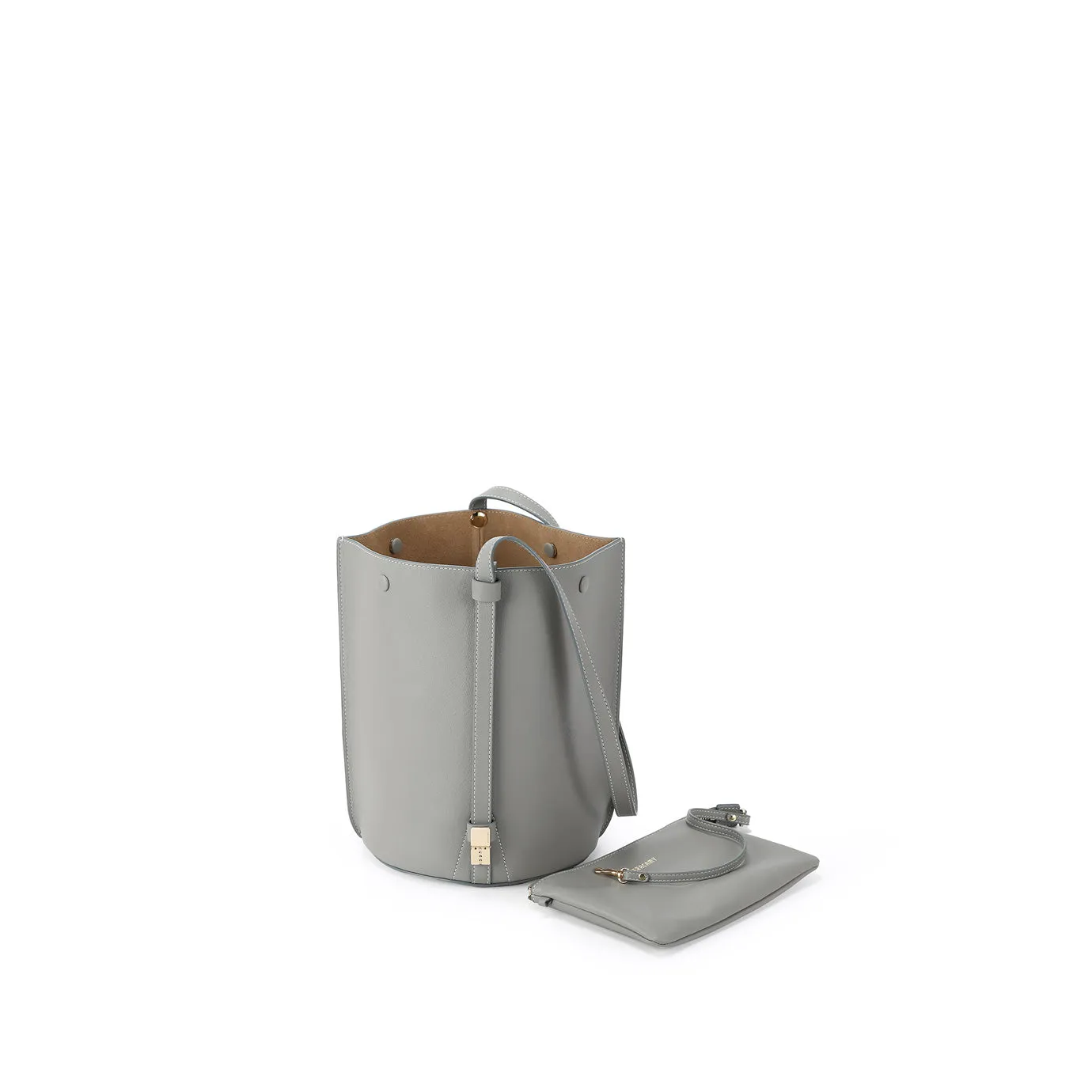 ORUKAMI Flat Hook Convertible Bucket Tote - Grey
