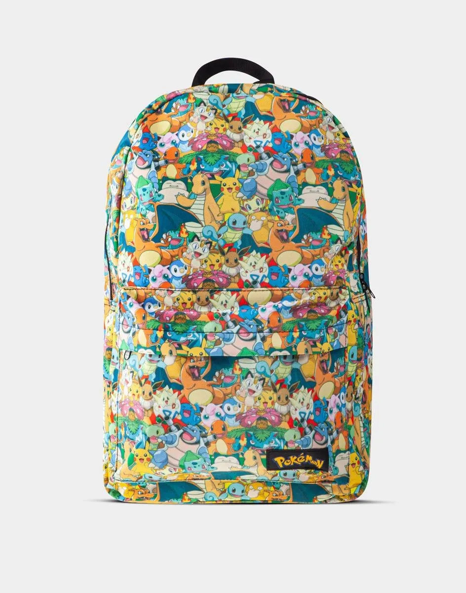 Pokemon Character Print Backpack